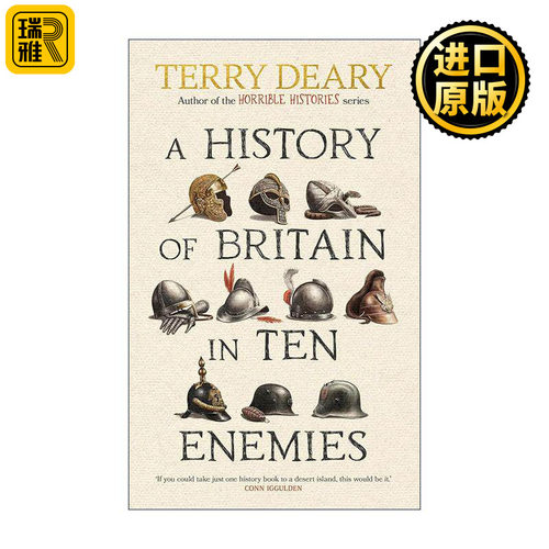 英文原版 A History of Britain in Ten Enemies 英国历史上的十大敌人 Terry Deary 英文版 进口英语原版书籍