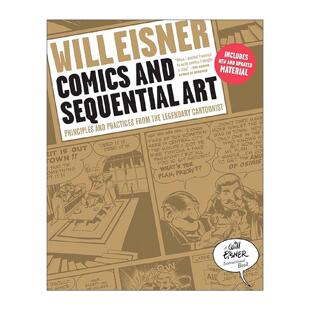 英文原版 Comics and Sequential Art 威尔·艾斯纳漫画教程 漫画和分镜头艺术 英文版 进口英语原版书籍