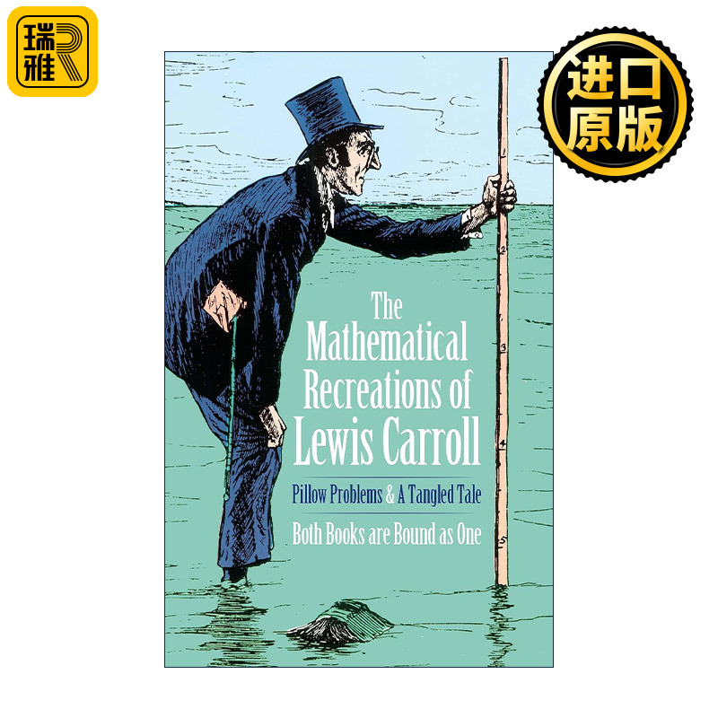 英文原版 The Mathematical Recreations of Lewis Carroll 刘易斯·卡罗尔的数学游戏 枕头问题集 谜题 英文版 进口英语原版书籍
