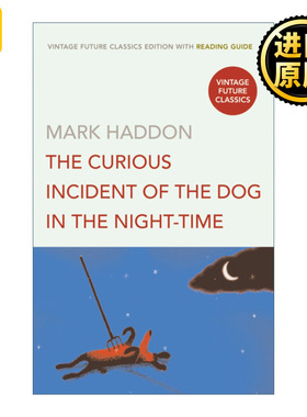 英文原版 The Curious Incident Of The Dog In The Night-Time 深夜小狗神秘事件 马克 哈登 含阅读指南 英文版 进口英语原版书籍