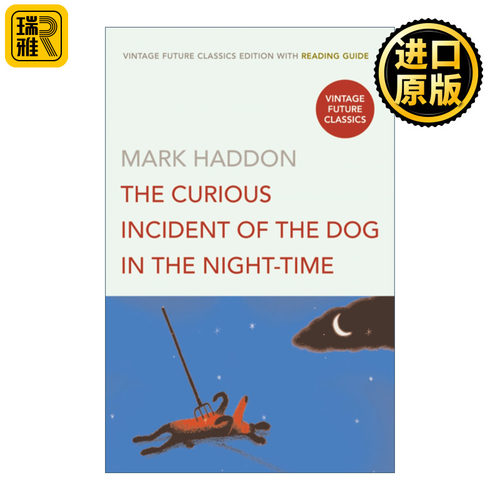 英文原版 The Curious Incident Of The Dog In The Night-Time 深夜小狗神秘事件 马克 哈登 含阅读指南 英文版 进口英语原版书籍