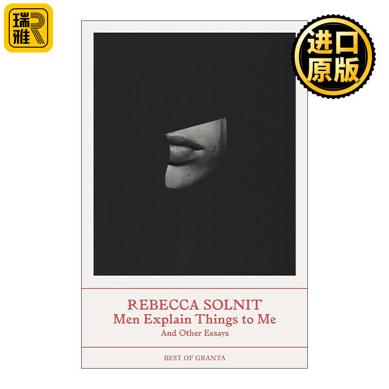 Men Explain Things to Me 英文原版文集书籍