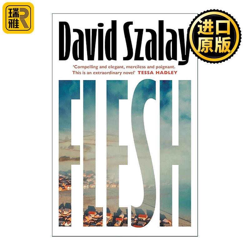 英文原版 Flesh 肉身的旅程 David Szalay 现实主义移民文学 2025布克奖得主 英文版 进口英语原版书籍
