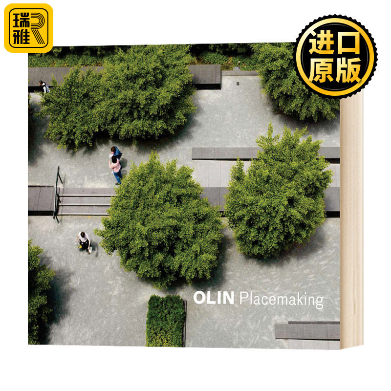 景观设计作品集 精装 英文原版 Olin Placemaking 全英文版 Laurie Olin 进口原版英语书籍
