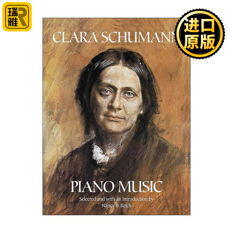 英文原版 Clara Schumann Piano Music 克拉拉·舒曼钢琴音乐 女巫之舞 乐谱 英文版 进口英语原版书籍