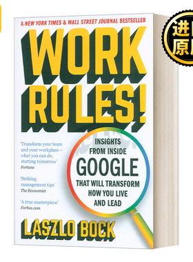 Work Rules! 重新定义团队 谷歌如何工作 英文原版