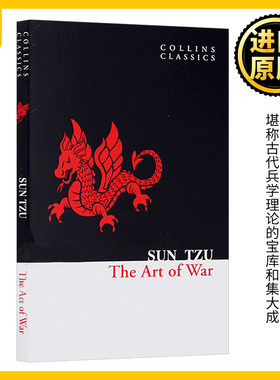 The Art Of War 孙子兵法 英文原版 柯林斯经典文学 Sun Tzu 孙武 军事哲学 兵学圣典 全英文版小说 进口英语书籍Collins Classics