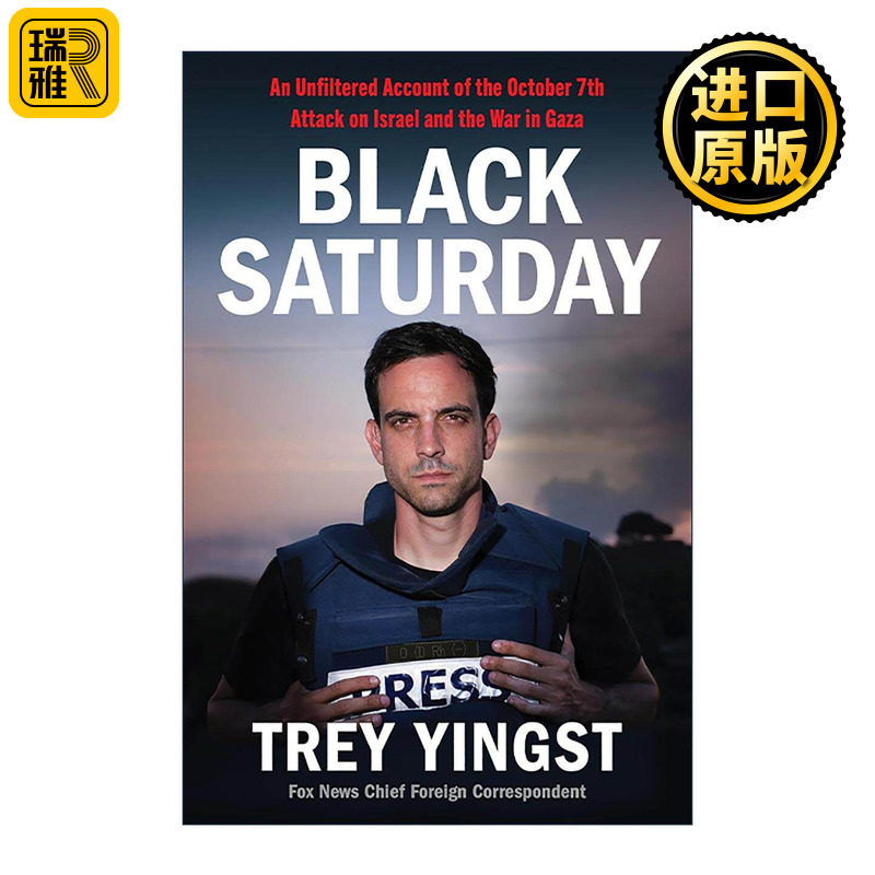 英文原版 Black Saturday 黑色星期六 10月7日以色列遇袭与加沙战争实录 精装 英文版 进口英语原版书籍