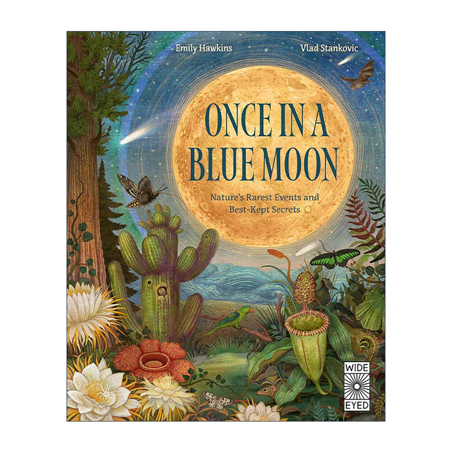 英文原版 Once in a Blue Moon 自然界罕见奇观与隐秘之谜 地球奇珍 儿童科普百科绘本精装 英文版 进口英语原版书籍