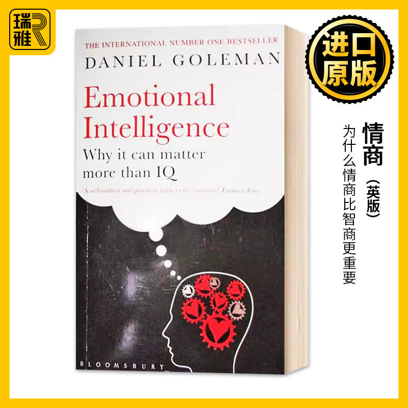 情商 为什么情商比智商更重要 Emotional Intelligence 英文原版书 Daniel Goleman 全英文版进口原版英语书籍