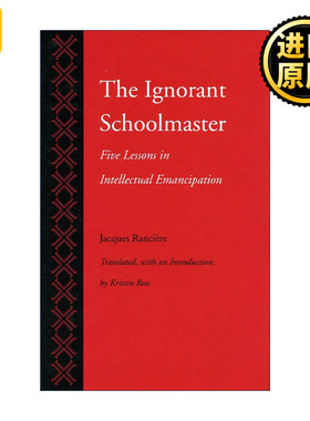 正版 The Ignorant Schoolmaster 英文原版 进口英语书籍