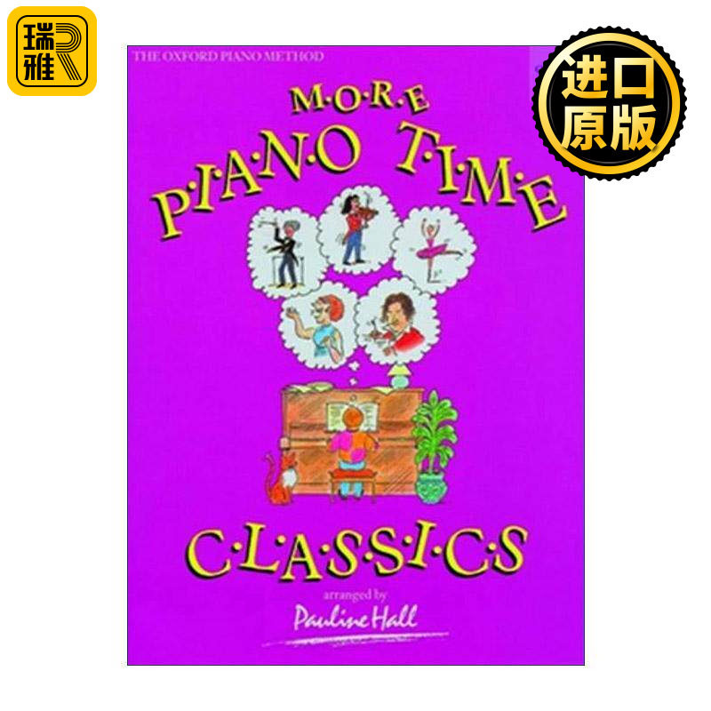 英文原版 More Piano Time Classics 牛津钢琴时光 古典练习曲目2 ABRSM英皇考级钢琴启蒙教材 英文版 进口英语原版书籍