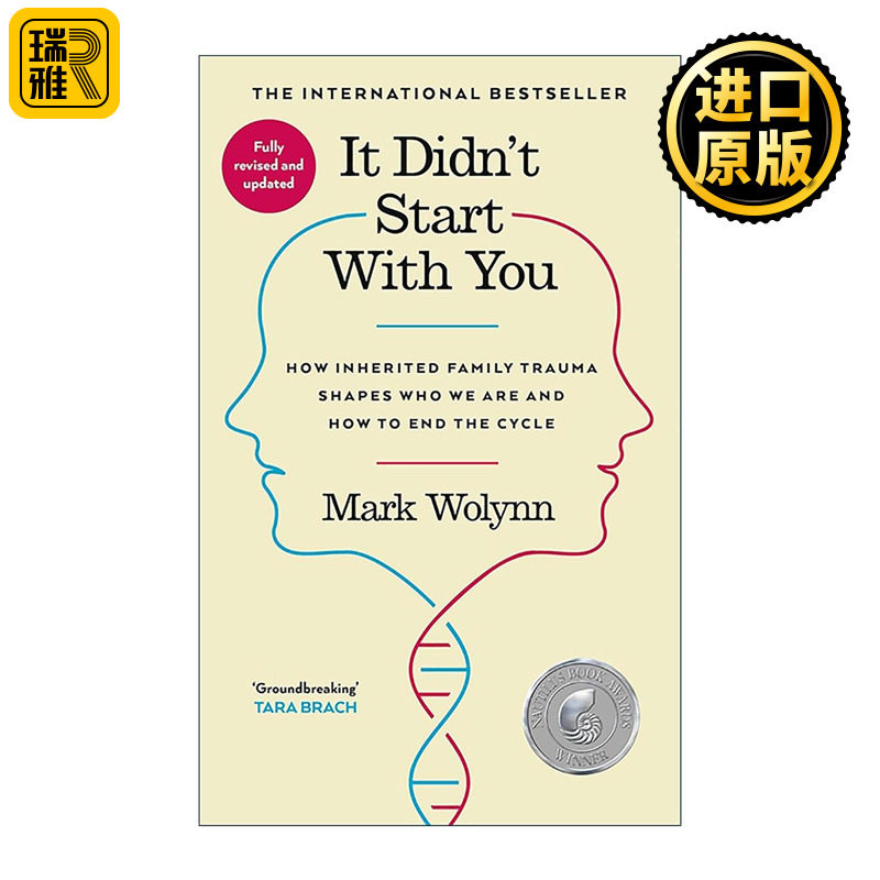 英文原版 It Didn't Start With You 这不是你的错 海灵格家庭创伤疗愈之道 Mark Wolynn 英文版 进口英语原版书籍