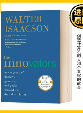 创新者 一群技术狂人和鬼才程序员如何改变世界The Innovators  英文原版 Walter Isaacson 英文版进口原版英语书籍