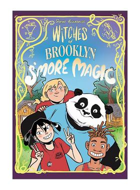 英文原版 Witches of Brooklyn 03 S'More Magic 布鲁克林的女巫系列3 更多魔法 儿童奇幻冒险漫画 Sophie Escabasse 英文版