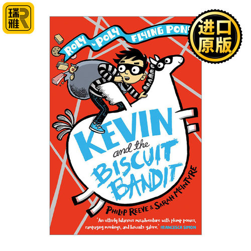英文原版 Kevin and the Biscuit Bandit a Rolypoly Flying Pony Adventure 凯文和饼干强盗 飞马奇遇记 英文版 进口书籍