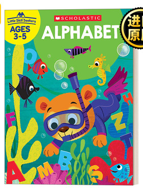 英文原版 Little Skill Seekers Alphabet 小小技能追求者 英文字母 幼小衔接练习册 英文版 进口英语原版书籍