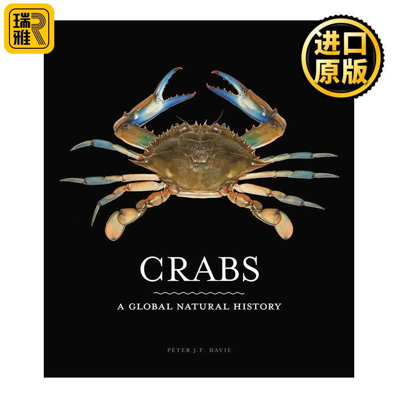 Crabs 全球螃蟹图鉴 科普百科全书 自然史 Peter J. F. Davie 精装