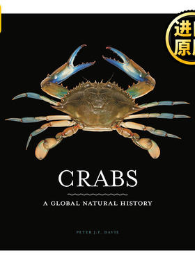 Crabs 全球螃蟹图鉴 科普百科全书 自然史 Peter J. F. Davie 精装