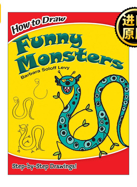 How to Draw Funny Monsters StepbyStep Drawings