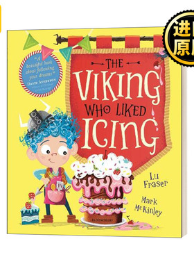 The Viking Who Liked Icing 爱糖霜的小维京人 2022水石童书奖短名单 英文原版儿童绘本