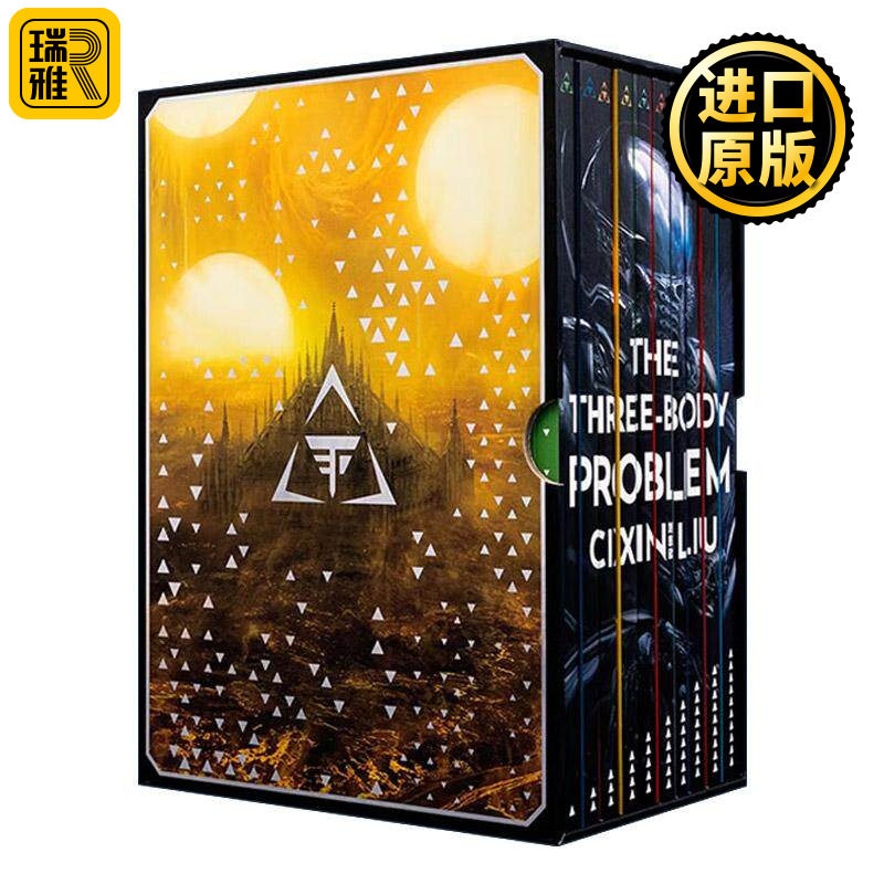 英文原版 The Three-Body Problem 刘慈欣 三体 漫画小说10册套装 英文版 进口英语原版书籍