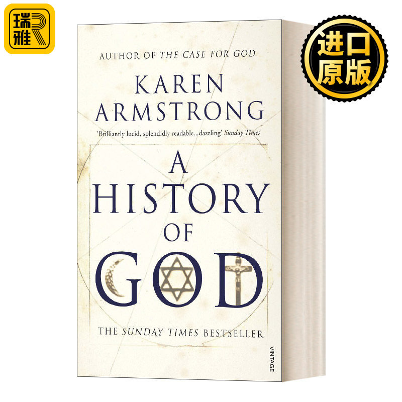 英文原版 A History Of God 神的历史 凯伦 阿姆斯特朗 英文版 Karen Armstrong 进口英语原版书籍