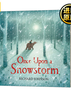 Once Upon a Snowstorm 从前有一次大风雪 英文原版儿童绘本