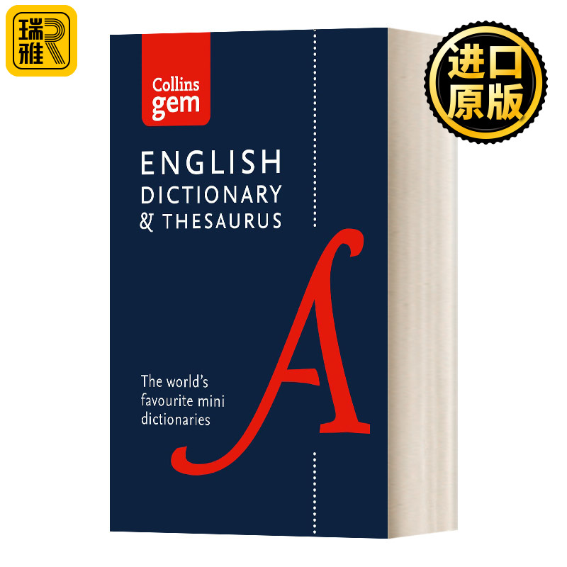 Collins Gem English Dictionary and Thesaurus 6th edition