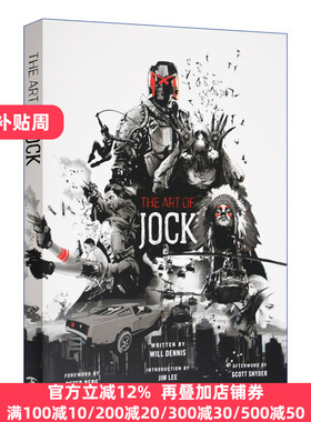 英文原版 The Art of Jock Jock画集 游戏原画设定大师画集 精装 英文版 Jock;Will Dennis 进口英语原版书籍
