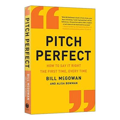 英文原版 Pitch Perfect 精准表达 职场沟通秘籍 Bill McGowan 英文版 进口英语原版书籍