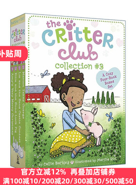 正版 The Critter Club Collection #3 (Boxed Set) 英文原版 进口英语书籍