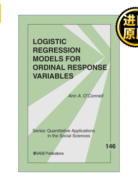 英文原版 Logistic Regression Models for Ordinal Response Variables 定序因变量的logistic回归模型 安·A.奥康奈尔 进口书籍