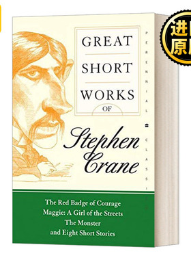 Great Short Works of Stephen Crane 斯蒂芬克莱恩短篇小说集 英文原版