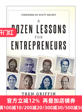 英文原版 A Dozen Lessons for Entrepreneurs Tren Griffin