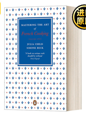 掌握法国菜的烹饪艺术2 英文原版 Mastering the Art of French Cooking Vol.2 朱莉娅查尔德 Julia Child 进口英语原版书籍