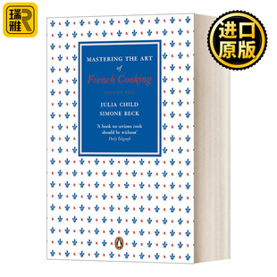 the French 烹饪艺术2 Mastering Child 书籍 掌握法国菜 Julia Art 英文原版 Vol.2 Cooking 进口英语原版 朱莉娅查尔德