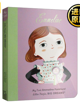 Little People, Big Dreams： Emmeline Pankhurst 小人物大梦想纸板书 米琳·潘克赫斯特
