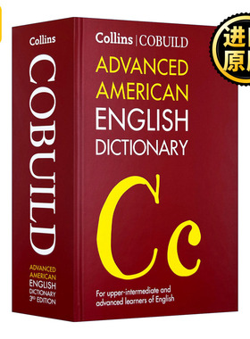 英文原版 NEW Collins COBUILD Advanced American English Dictionary 新柯林斯美式英语学习词典 精装第三版 进口英语原版书籍