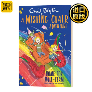 Chair for 英文原版 Wishing Blyton 书籍 飞天魔椅历险记系列7 Enid Adventure Term Half Home 进口英语原版 英文版