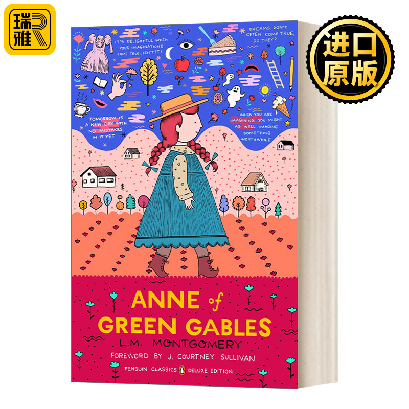 Anne of Green Gables 绿山墙的安妮 企鹅经典豪华毛边版 儿童读物 L. M. Montgomery 书籍/杂志/报纸 原版其它 原图主图