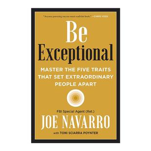 英文原版 Be Exceptional 出类拔萃 掌握成就非凡人士的五大特质 英文版 进口英语原版书籍