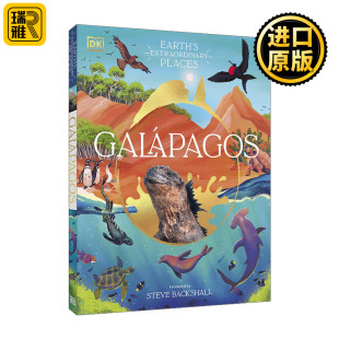 精装 加拉帕戈斯群岛百科知识图鉴 Galapagos 英文版