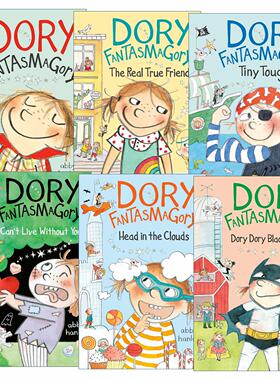 英文原版 Dory Fantasmagory 爱幻想的多莉系列1-6册 儿童章节桥梁故事书 幻想小说 英文版 进口英语原版书籍