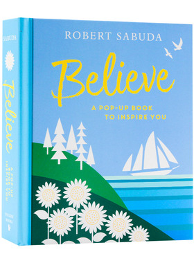 正版 Believe: A Popup Book to Inspire You 相信鼓励追随梦想 立体书 儿童绘本