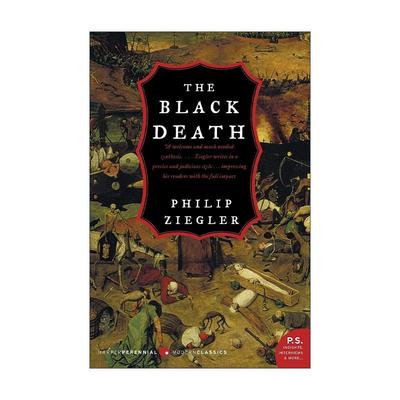英文原版 The Black Death 黑死病 齐格勒 英文版 进口英语原版书籍