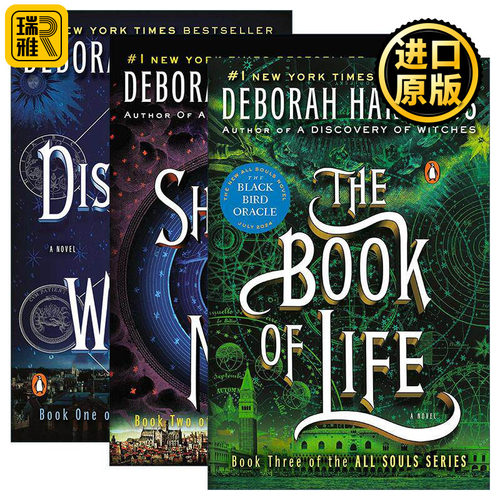 英文原版 发现女巫魔法觉醒三部曲3册 小说 Deborah Harkness 英文版 进口英语原版书籍