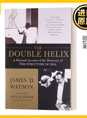 双螺旋结构 英文原版 The Double Helix 英文版 James D. Watson 进口英语原版书籍