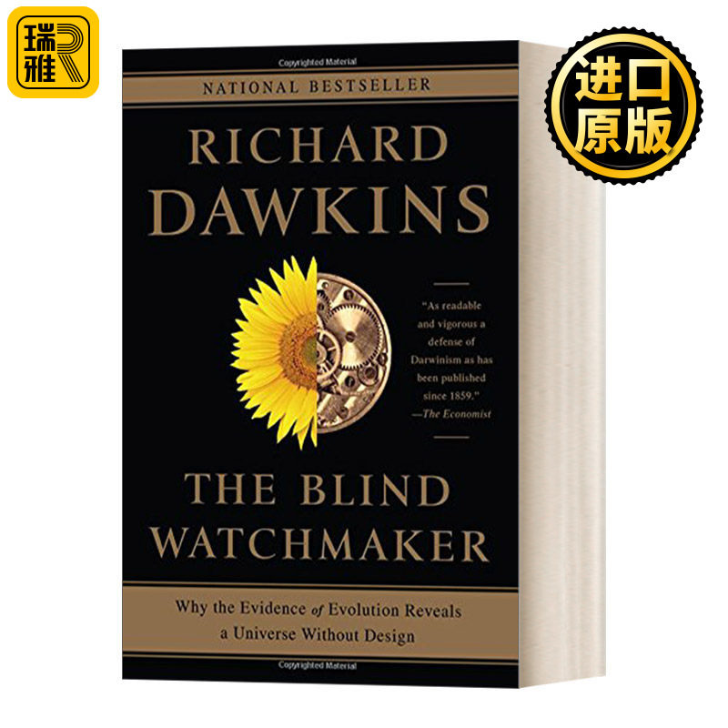 The Blind Watchmaker  盲眼钟表匠:生命自然选择的秘密 理查德·道金斯 自私的基因同作者