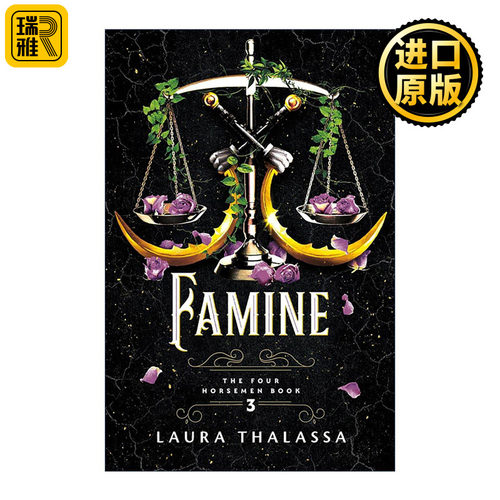 英文原版 Famine The Four Horsemen 03 饥荒 四骑士系列3 奇幻小说 Laura Thalassa 英文版 进口英语原版书籍